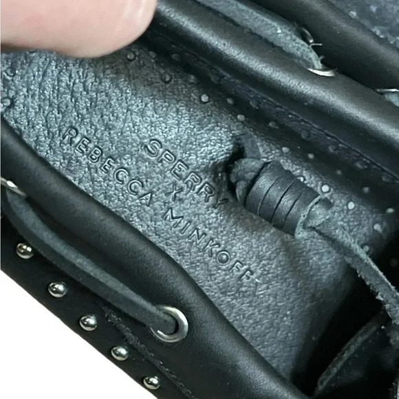 Sperry x Rebecca Minkoff Studded Boat Shoes 7.5 - Picture 9 of 11